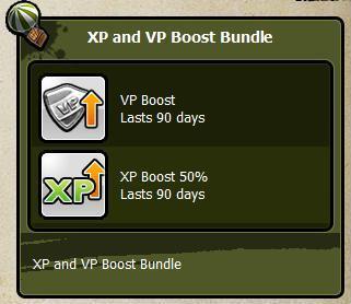 Battlefield Heroes - XP + VP Boost Bundle